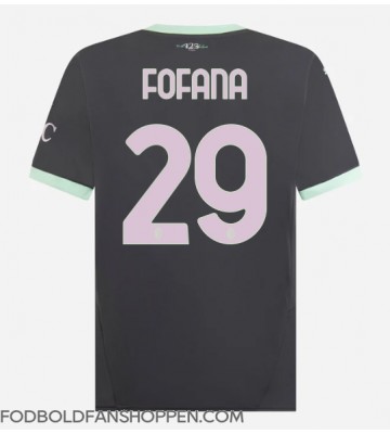 AC Milan Youssouf Fofana #29 Tredjetrøje 2024-25 Kortærmet